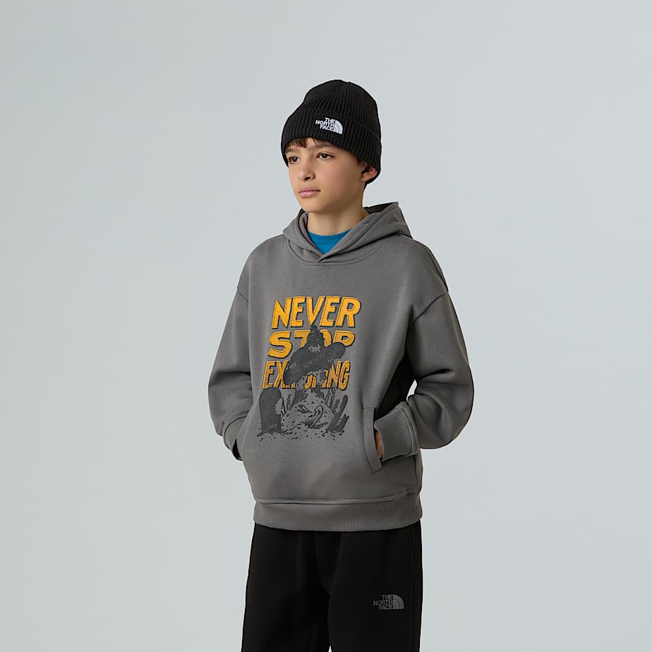 Oversized Hoodie mit Grafik für Jungen