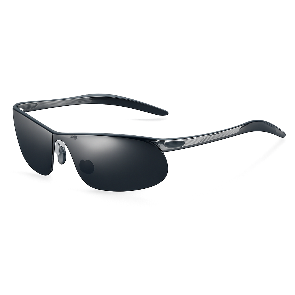 Herren Polarisierte Sportsonnenbrille – Leichter Metallrahmen zum Autofahren Angeln Golfen Laufen