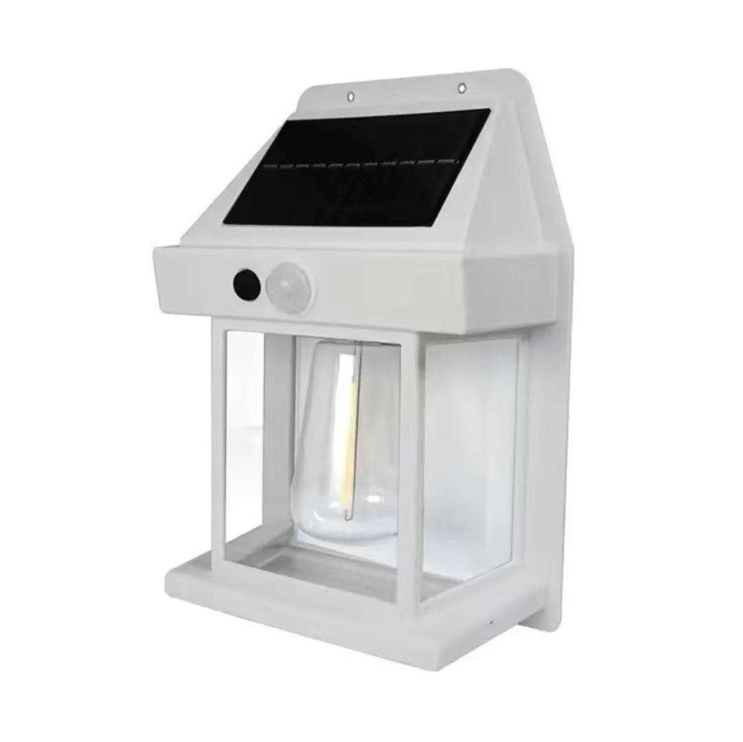 2-Pack Solar Motion Sensor Wall Lights for Outdoor Security