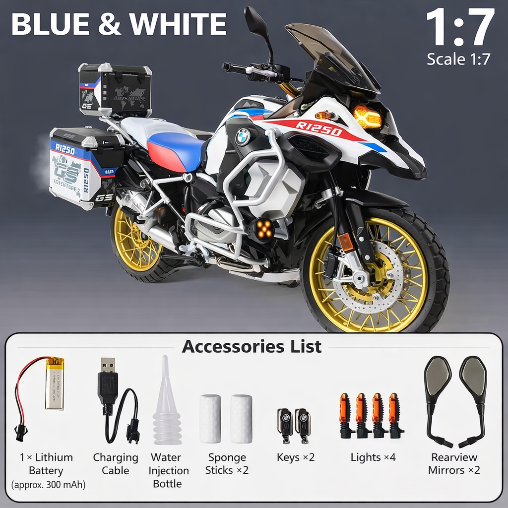 R1250GS (2023)– Handcrafted Alloy Motorcycle Model