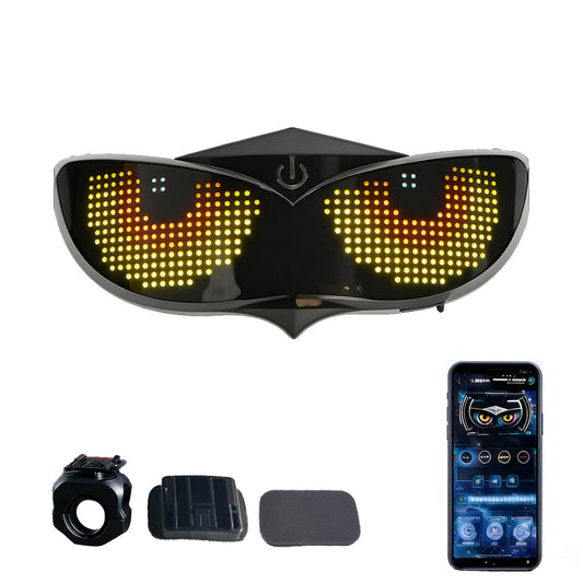 Smart LED Helmet Display