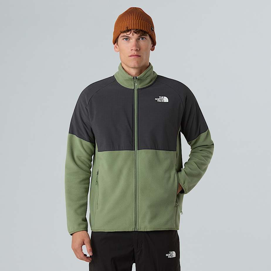 Herren Glacier Heavyweight Fleecejacke mit durchgehendem Reißverschluss