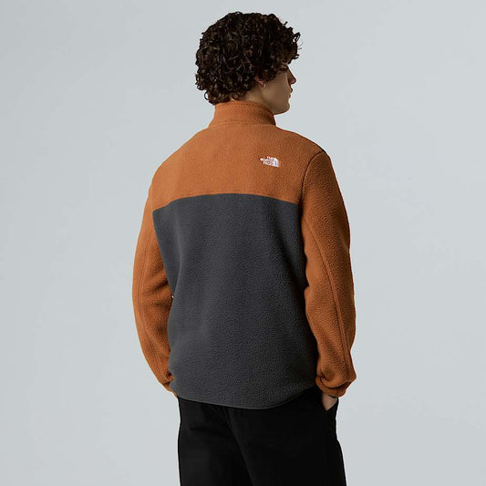 Herren-Yumiori-Fleecejacke mit 1/4-Reißverschluss