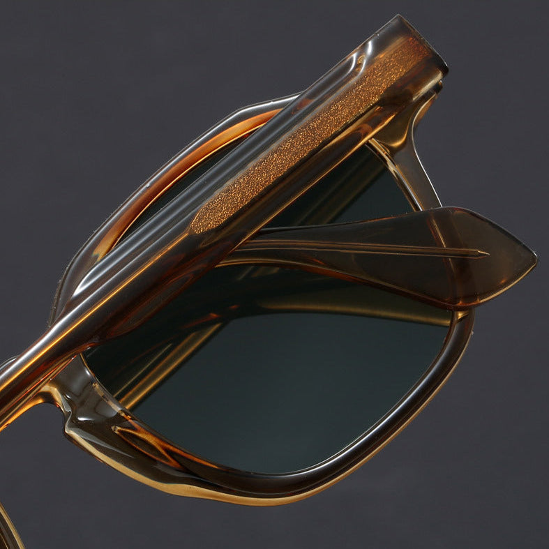 Retro Square Sunglasses – UV Protective Street Style Shades