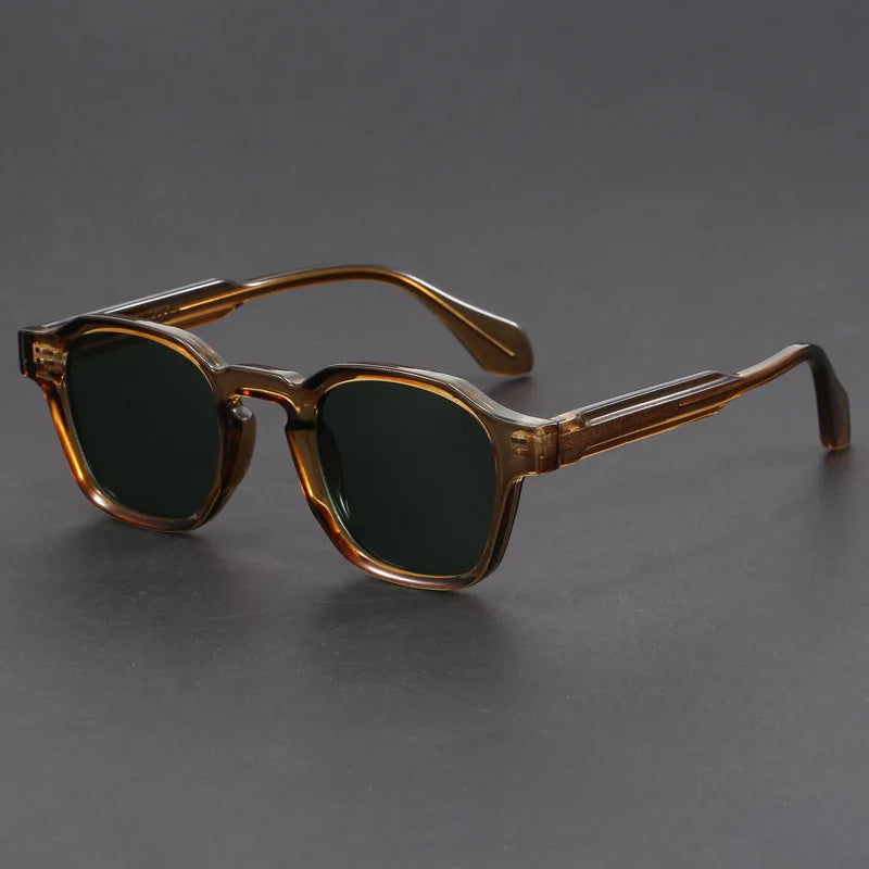 Retro Square Sunglasses – UV Protective Street Style Shades