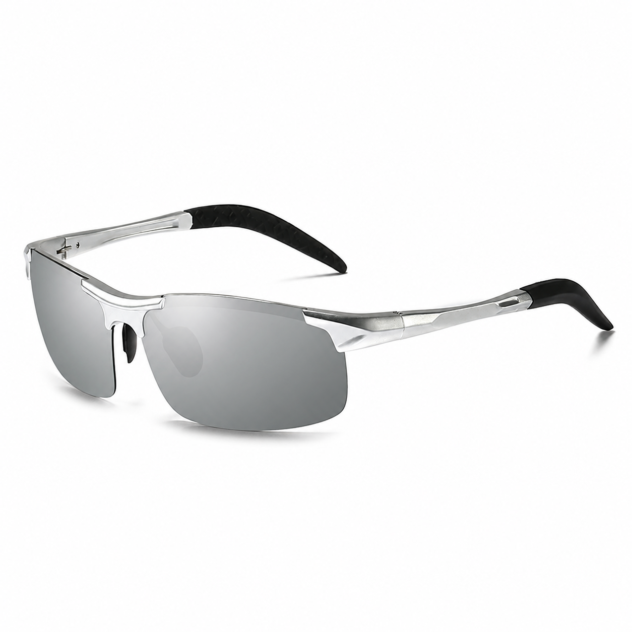 Herren Polarisierte Sportsonnenbrille – Leichter Metallrahmen zum Autofahren Angeln Golfen Laufen