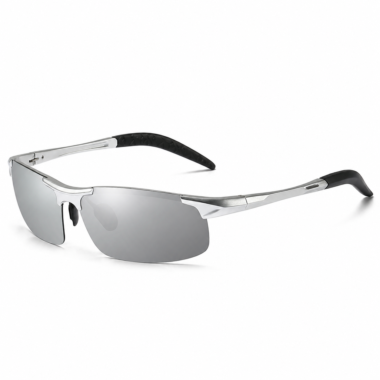 Herren Polarisierte Sportsonnenbrille – Leichter Metallrahmen zum Autofahren Angeln Golfen Laufen