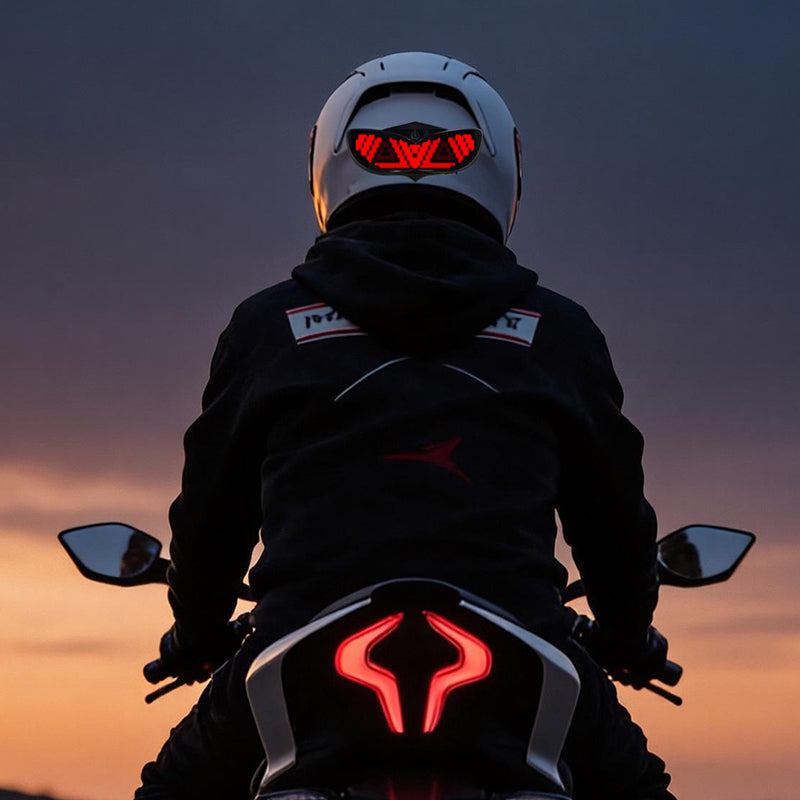 Smart LED Helmet Display