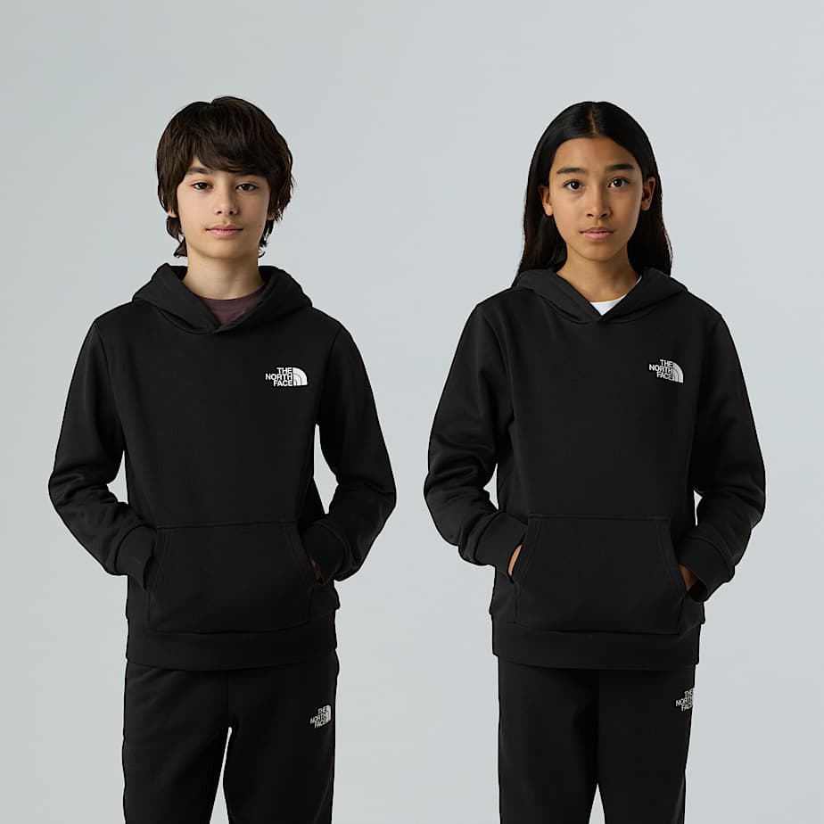 Hoodie mit schlichtem Kuppel-Design für Teenager