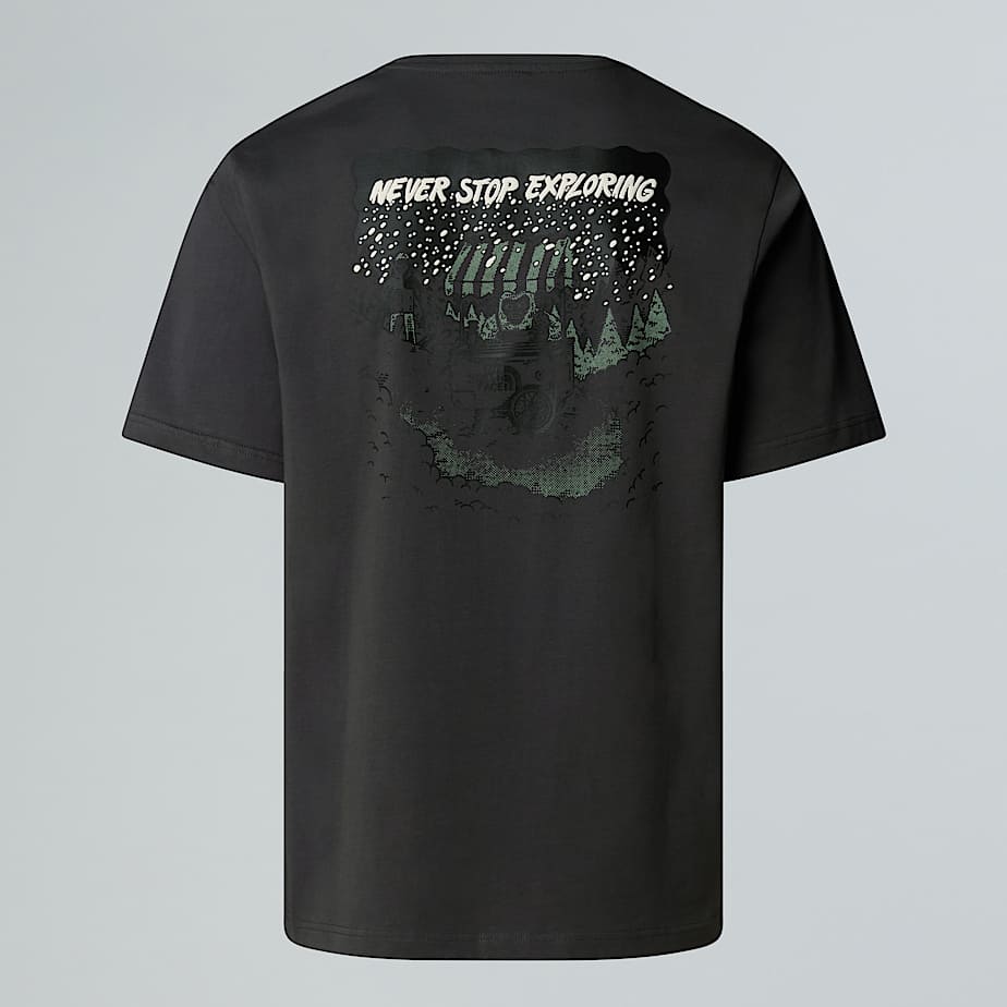 Unisex Powder Days Relaxed Grafik-T-Shirt