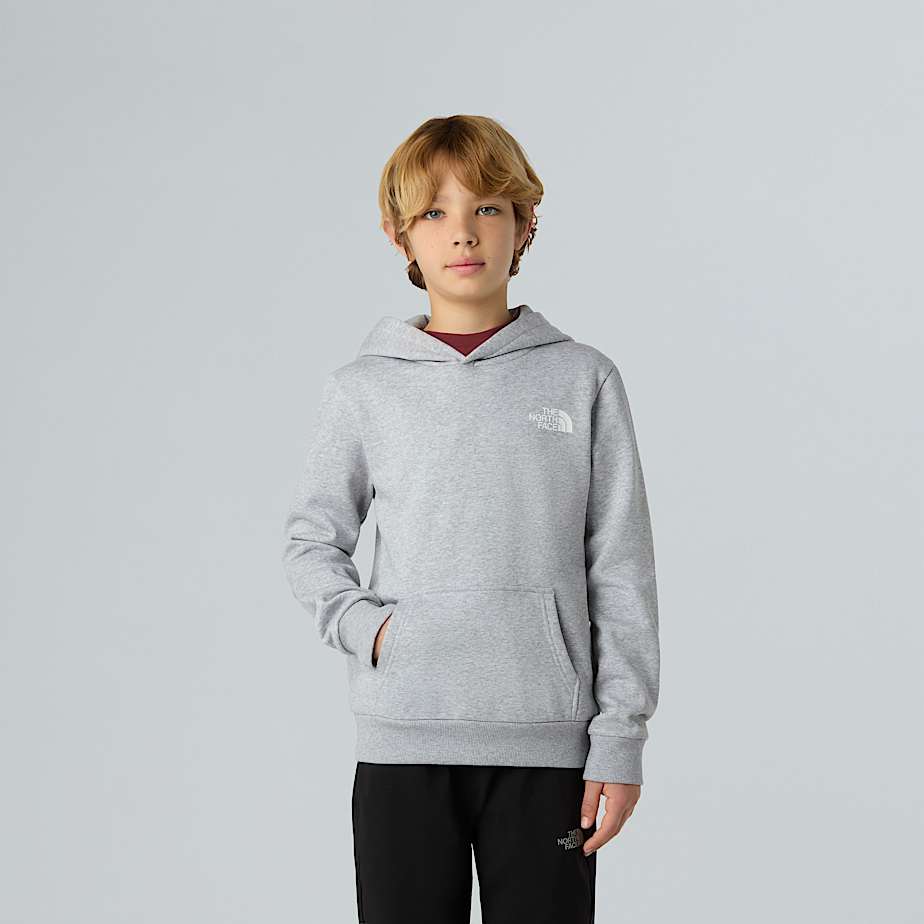 Hoodie mit schlichtem Kuppel-Design für Teenager