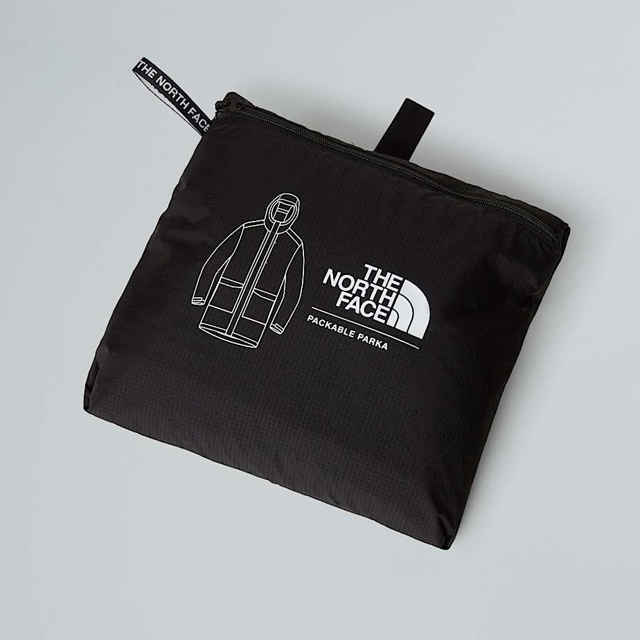 Verstaubarer Shell-Parka für Herren