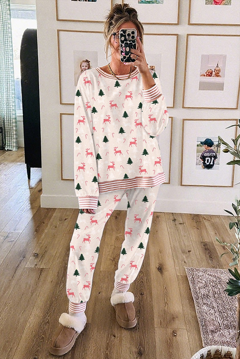 Ladies New Christmas Pajama Set(Buy 2 Free Shipping)
