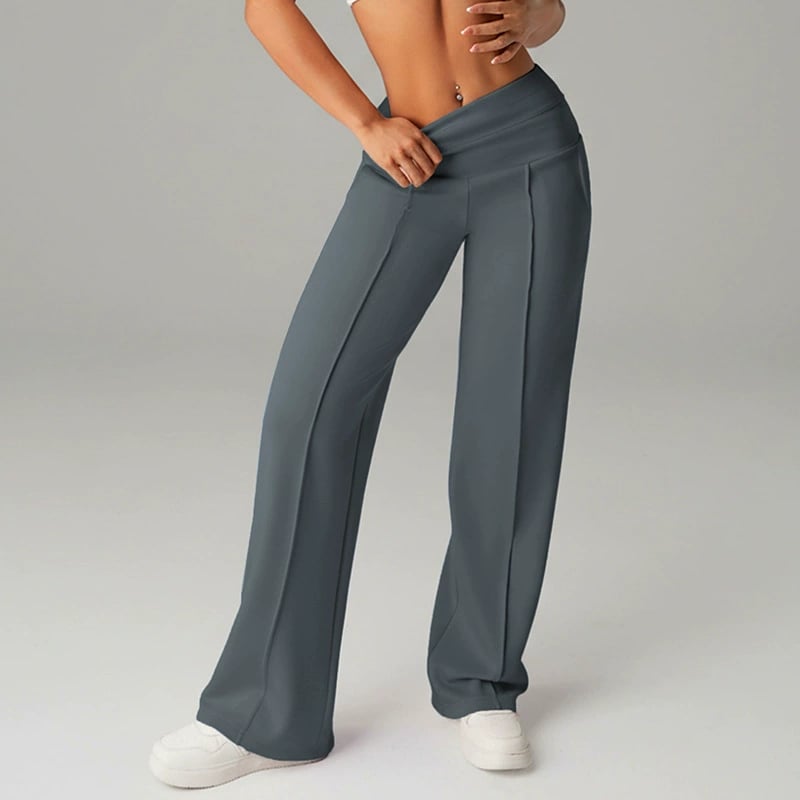 💥50K+ SOLD💕Women's Plain Loose Straight Leg Pants