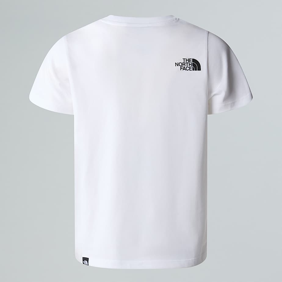 Teenager T-Shirt mit schlichtem Kuppel-Print