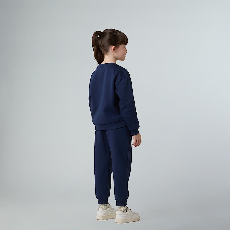 Einfaches Fleece-Set für Kinder mit Kuppel