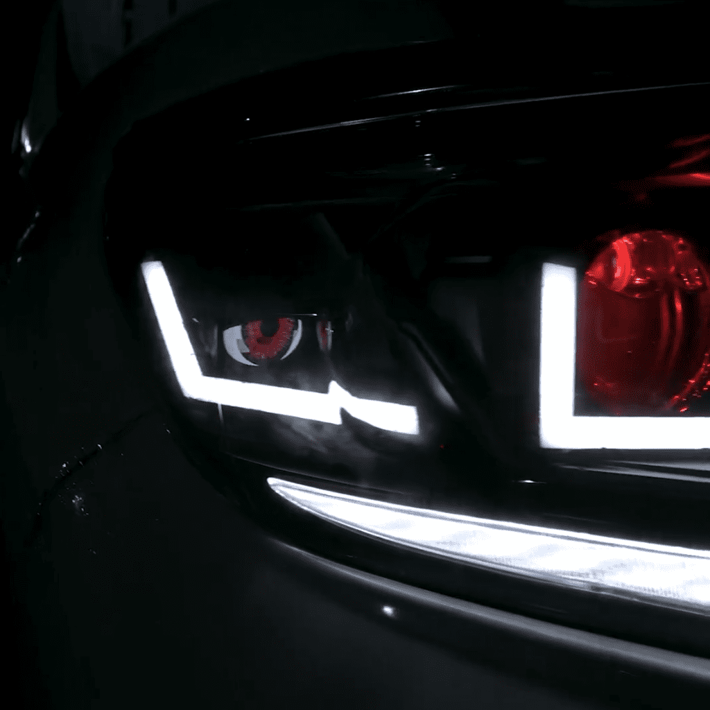 Synced Programmable Devil Eyes Light with Remote