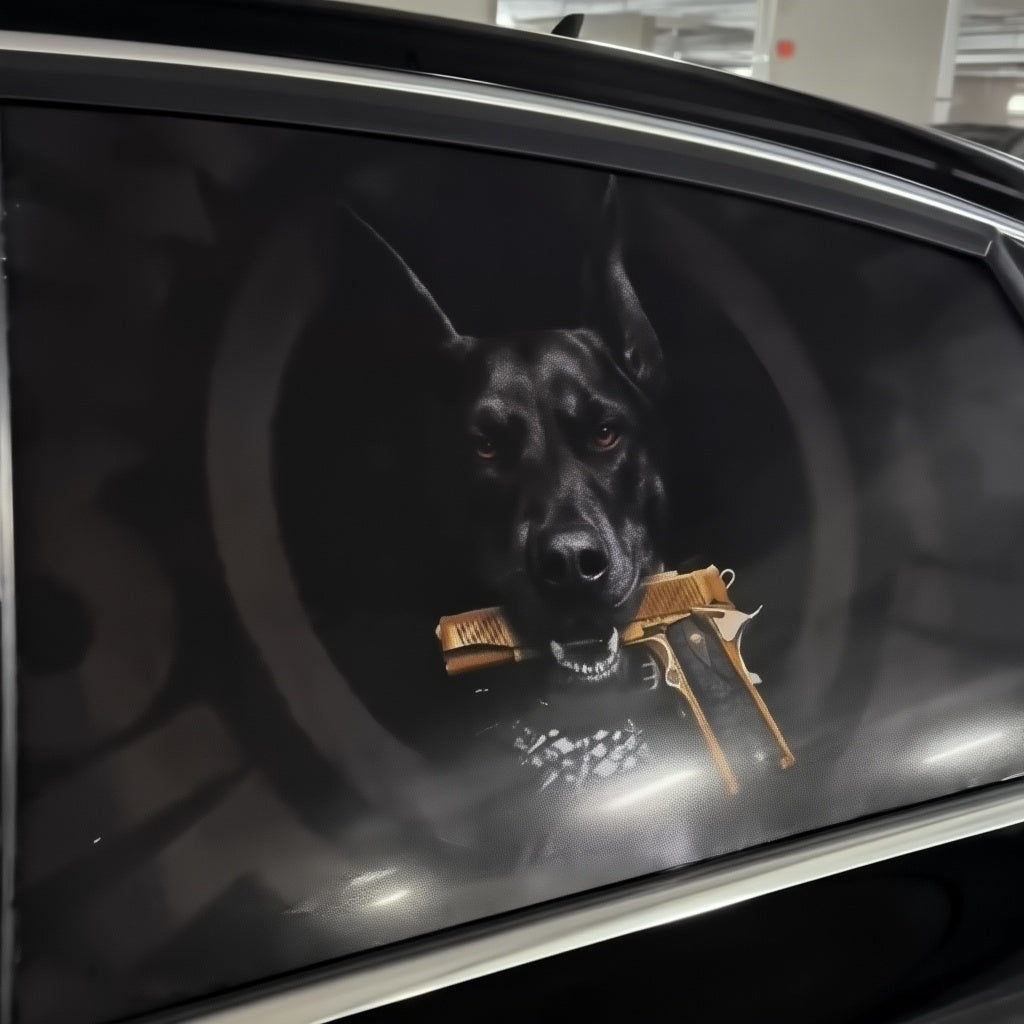Autoaufkleber Tiere für die Scheibe
