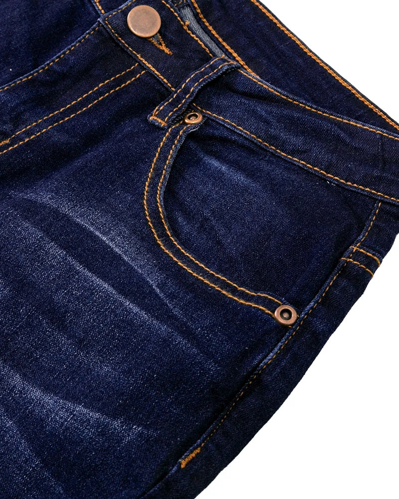 Damen Retro Bootcut Hose mit mittlerer Bundhöhe (2 kaufen, kostenloser Versand)