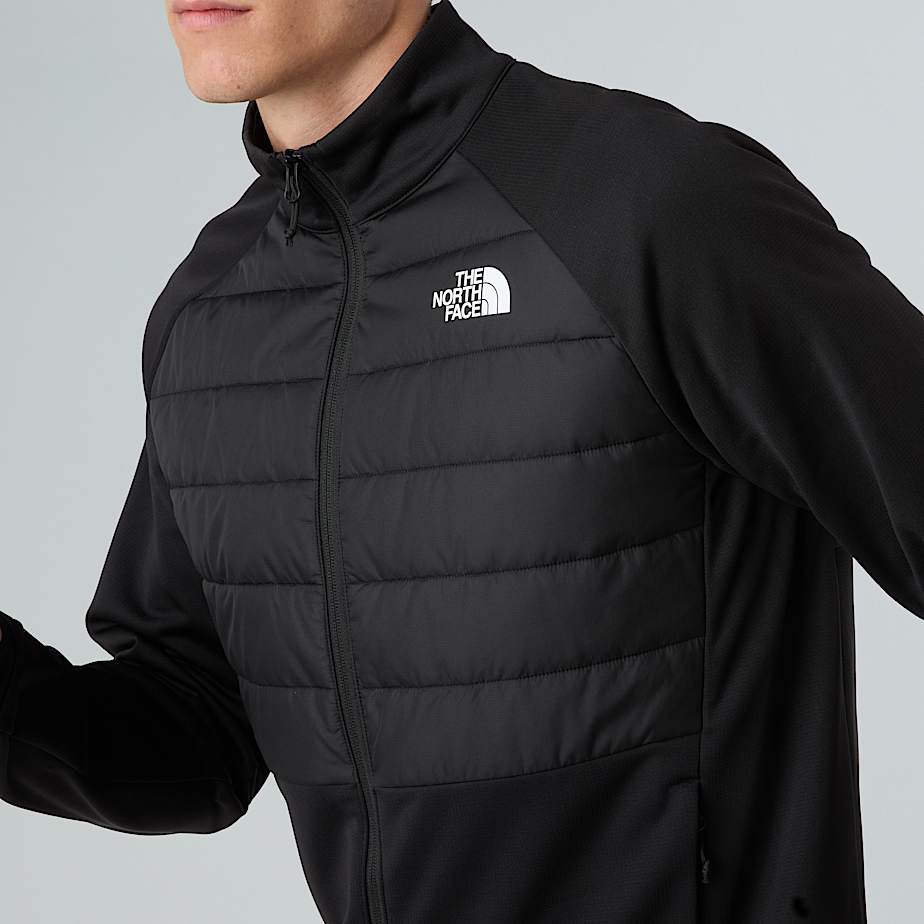 Herren Reaxion 2.0 Hybrid-Jacke mit durchgehendem Reißverschluss