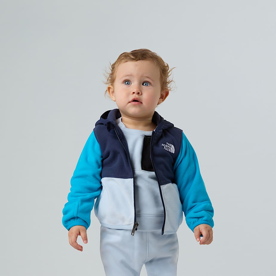 Baby-Gletscher-Kapuzenjacke mit Reißverschluss