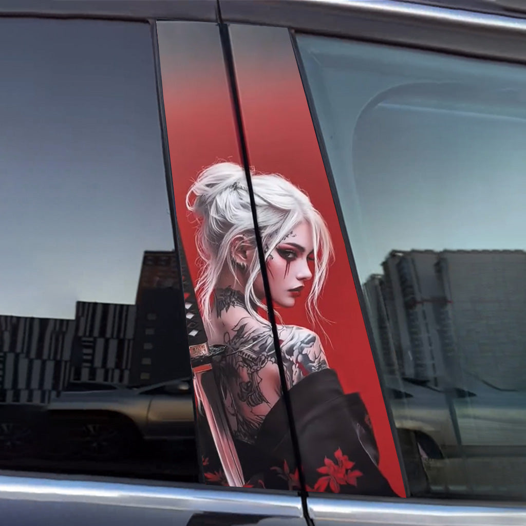 Auto-Türaufkleber für Frauen
