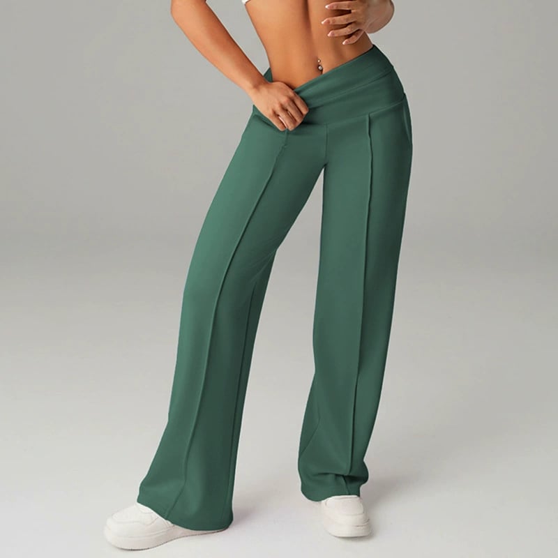 💥50K+ SOLD💕Women's Plain Loose Straight Leg Pants