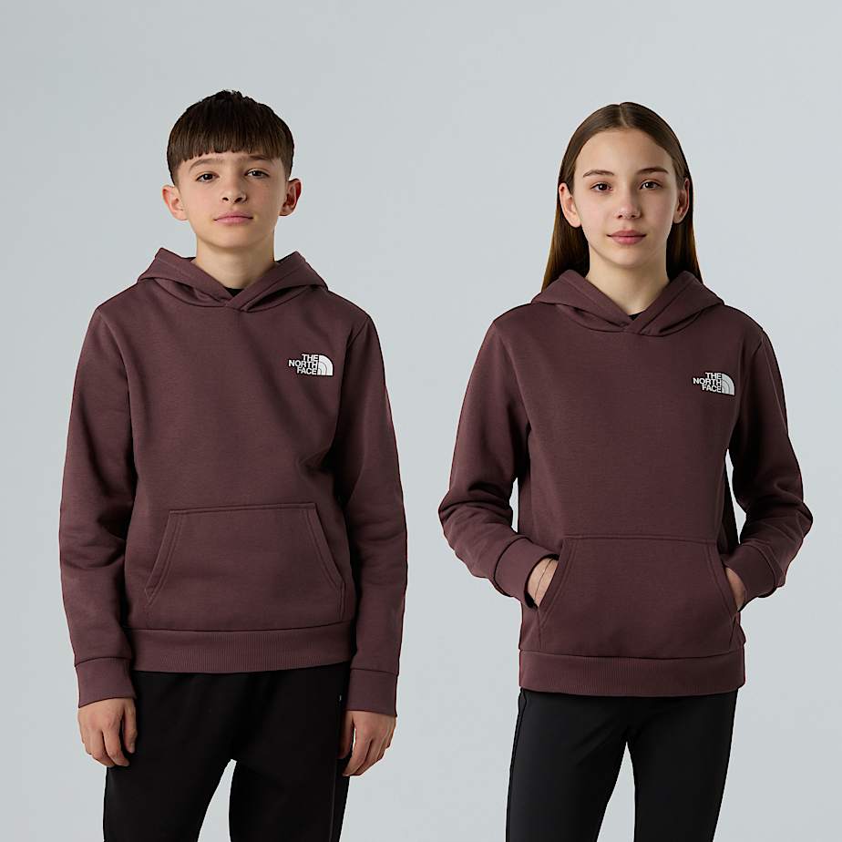 Hoodie mit schlichtem Kuppel-Design für Teenager