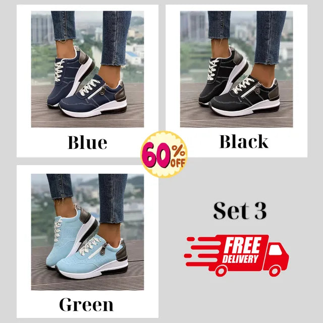 Vielseitige Low-Top-Fashion-Sneaker für Damen