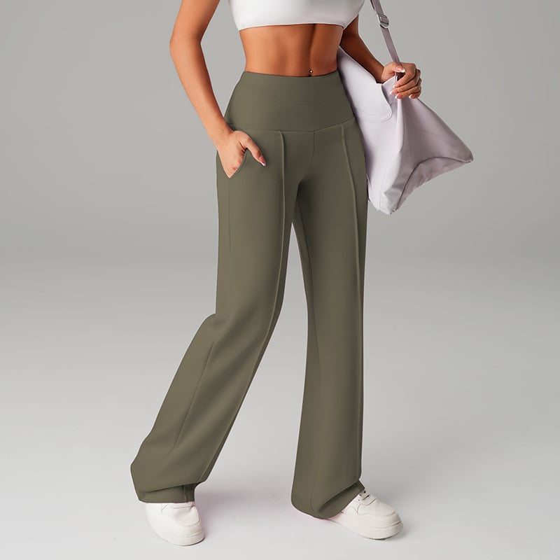 💥50K+ SOLD💕Women's Plain Loose Straight Leg Pants