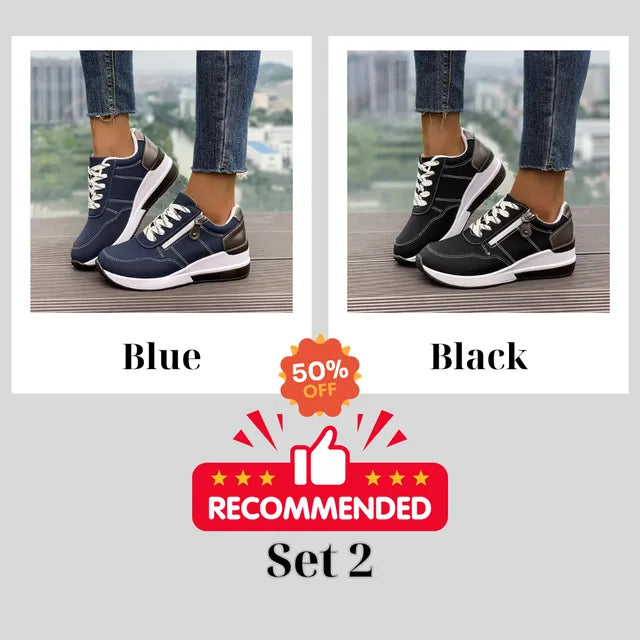 Vielseitige Low-Top-Fashion-Sneaker für Damen