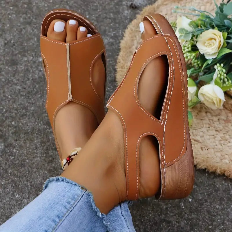 Women's New Summer Rhinestone Open Toe Orthopaedic Sandals