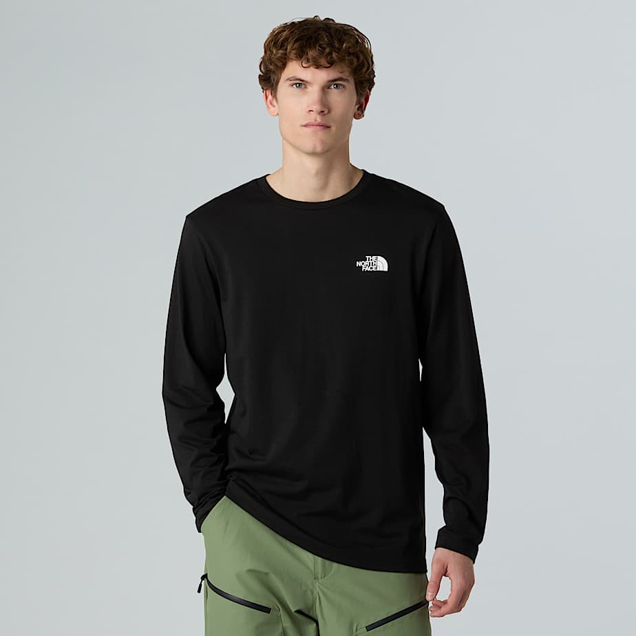 Herren Langarm-T-Shirt Simple Dome