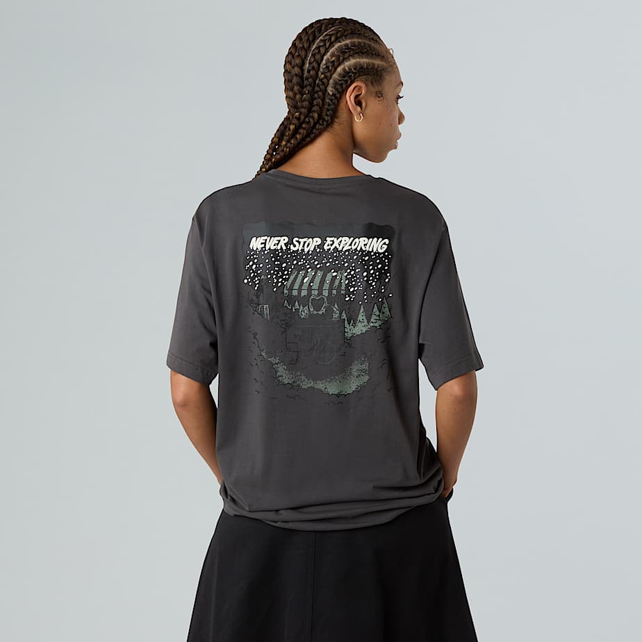 Unisex Powder Days Relaxed Grafik-T-Shirt