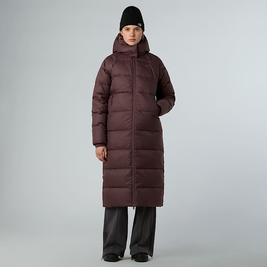 Damen Hydrenalite City Long Daunenparka mit Kapuze