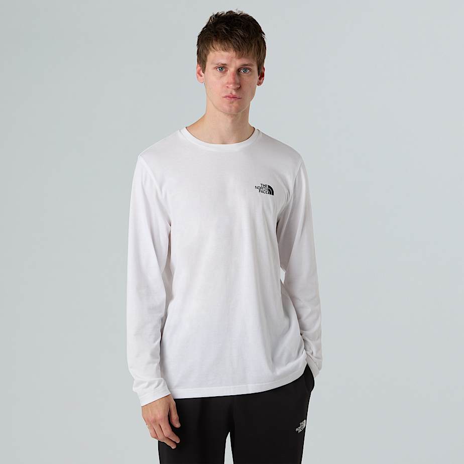 Herren Langarm-T-Shirt Simple Dome