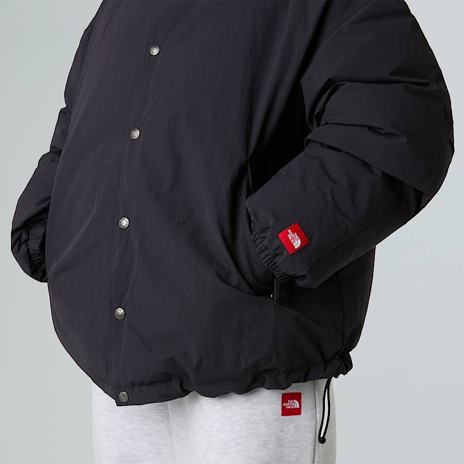 Rote Daunenjacke für Herren
