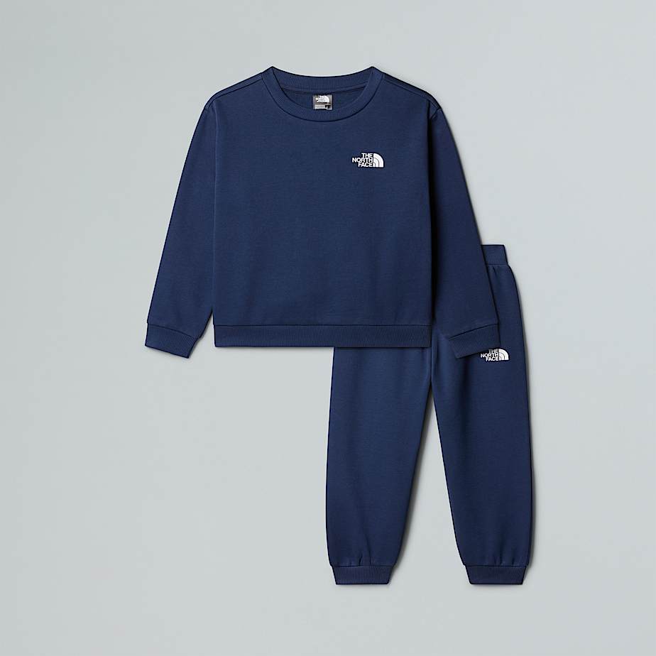 Einfaches Fleece-Set für Kinder mit Kuppel