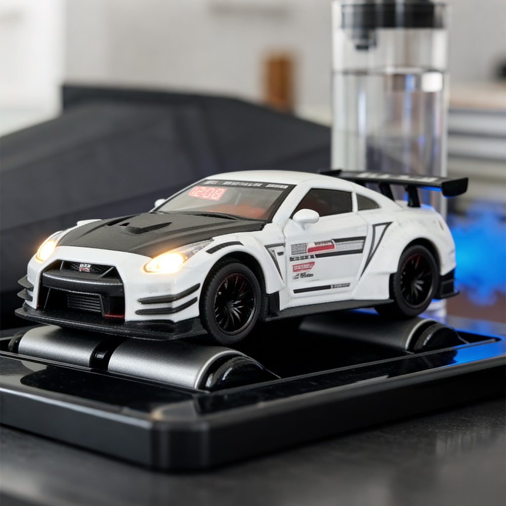 Hyper car Engine Sound Alarm Clock with LED & Mist Spray