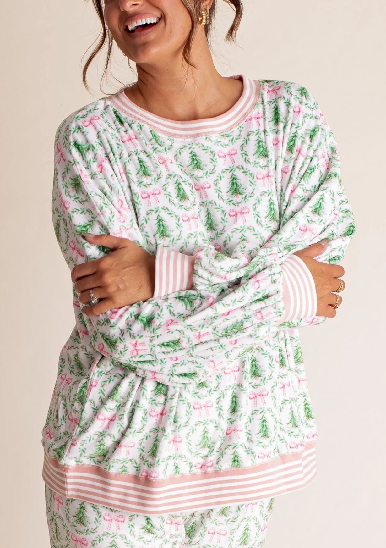 Ladies New Christmas Pajama Set(Buy 2 Free Shipping)