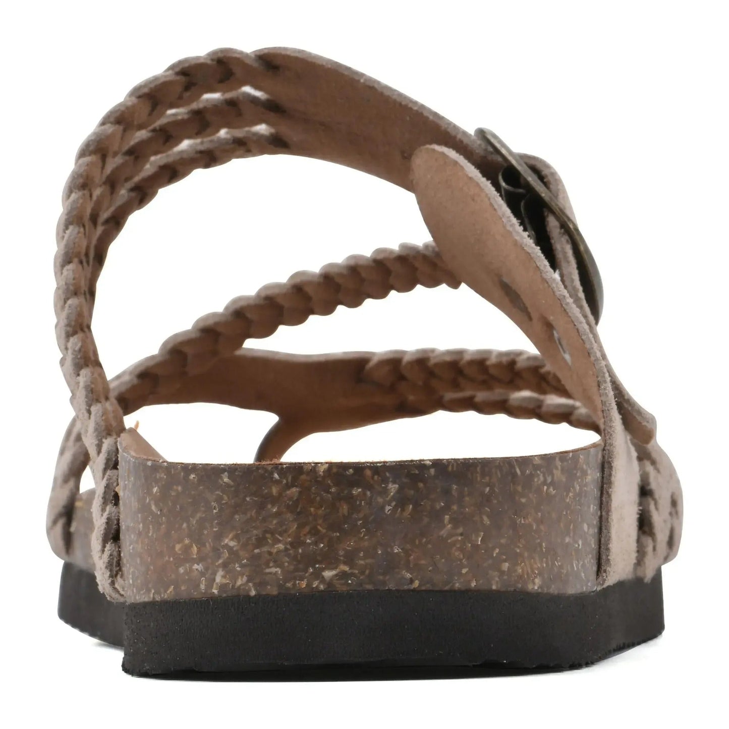 Geflochtene Korksandale für Damen – Bequeme Sommer-Schuhe mit weiter Passform
