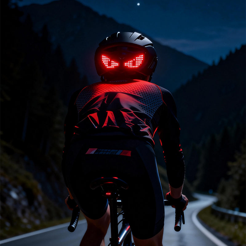 Smart LED Helmet Display