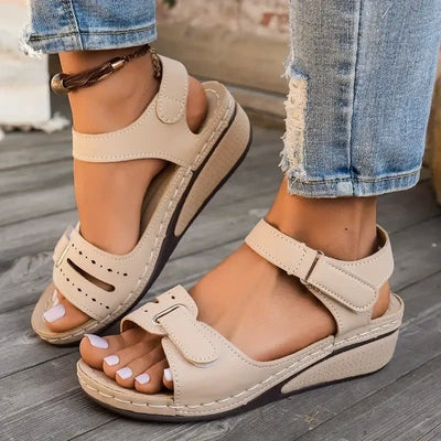 Soft & Stylish Wedge Sandals for Effortless Comfort!