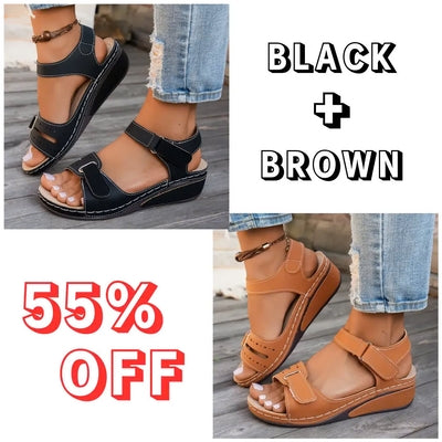 Soft & Stylish Wedge Sandals for Effortless Comfort!