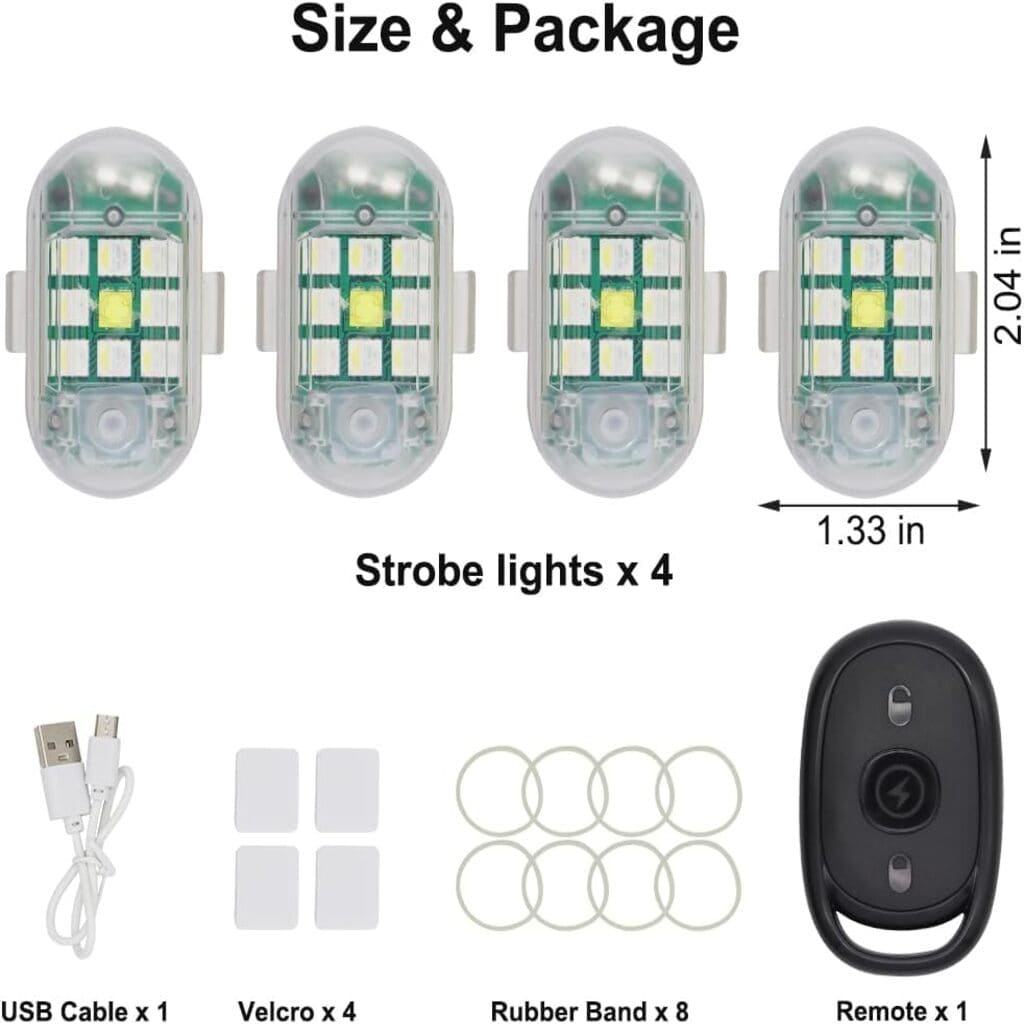 Magnetic Wireless Led Strobe Lights