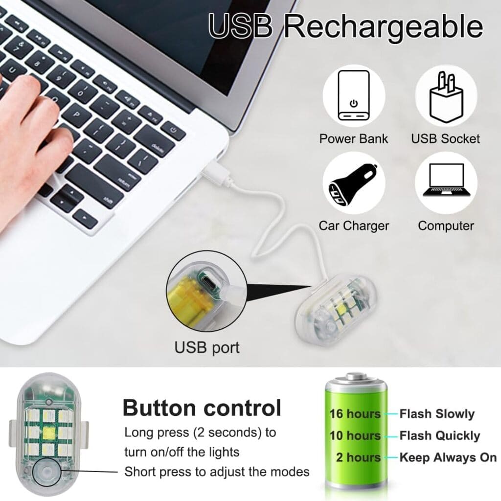 Magnetic Wireless Led Strobe Lights